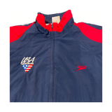 Mid 1990s Team USA Triathlon Speedo Windbreaker (Medium)